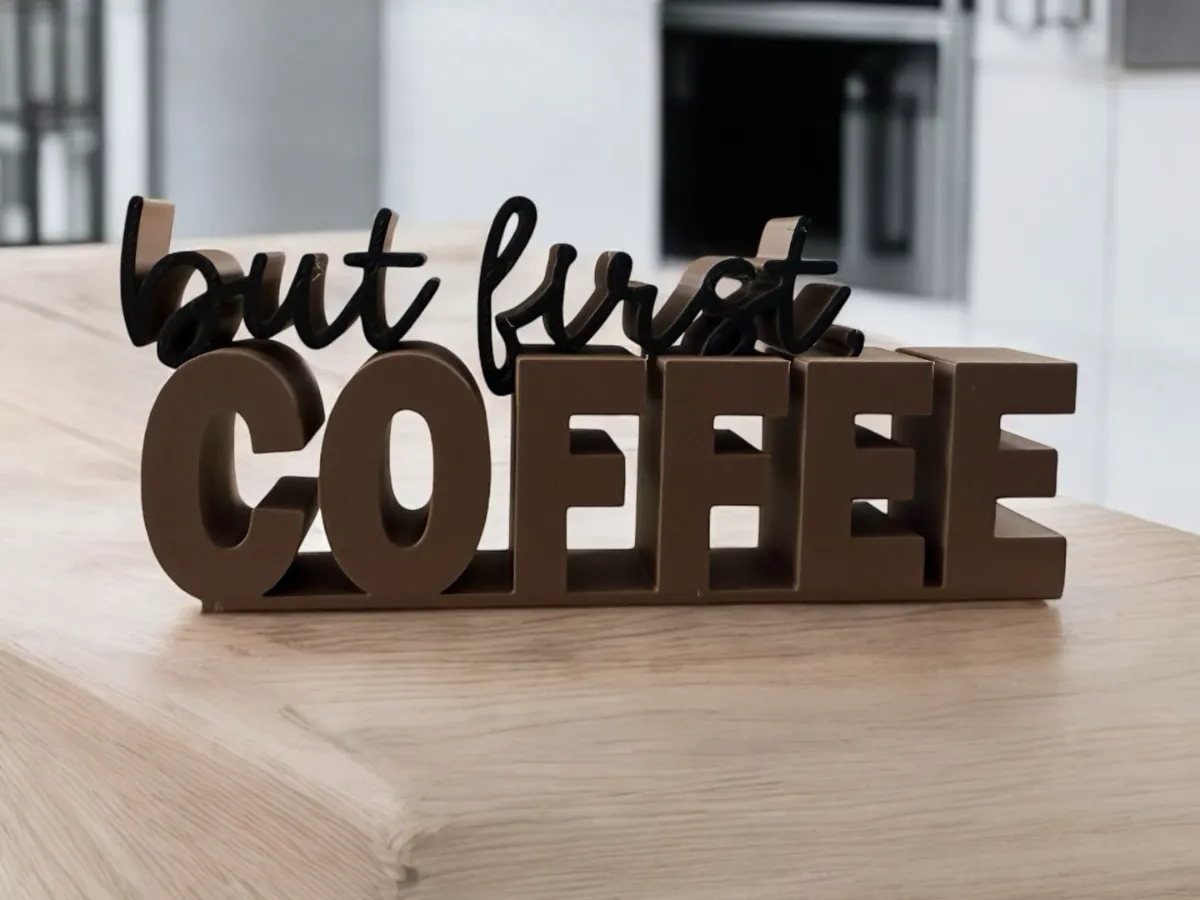 But first coffee